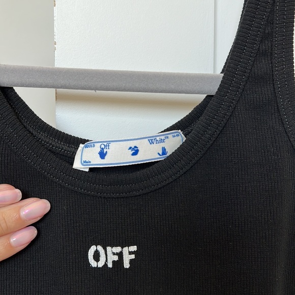 OFF-WHITE Rib Tank Top - Picture 5 of 5